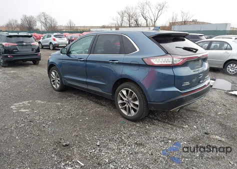 2018 Ford Edge Titanium z USA, uszkodzony, nr VIN 2FMPK4K91JBC21954